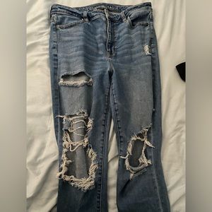 cute vintage-like american eagle jeggings!